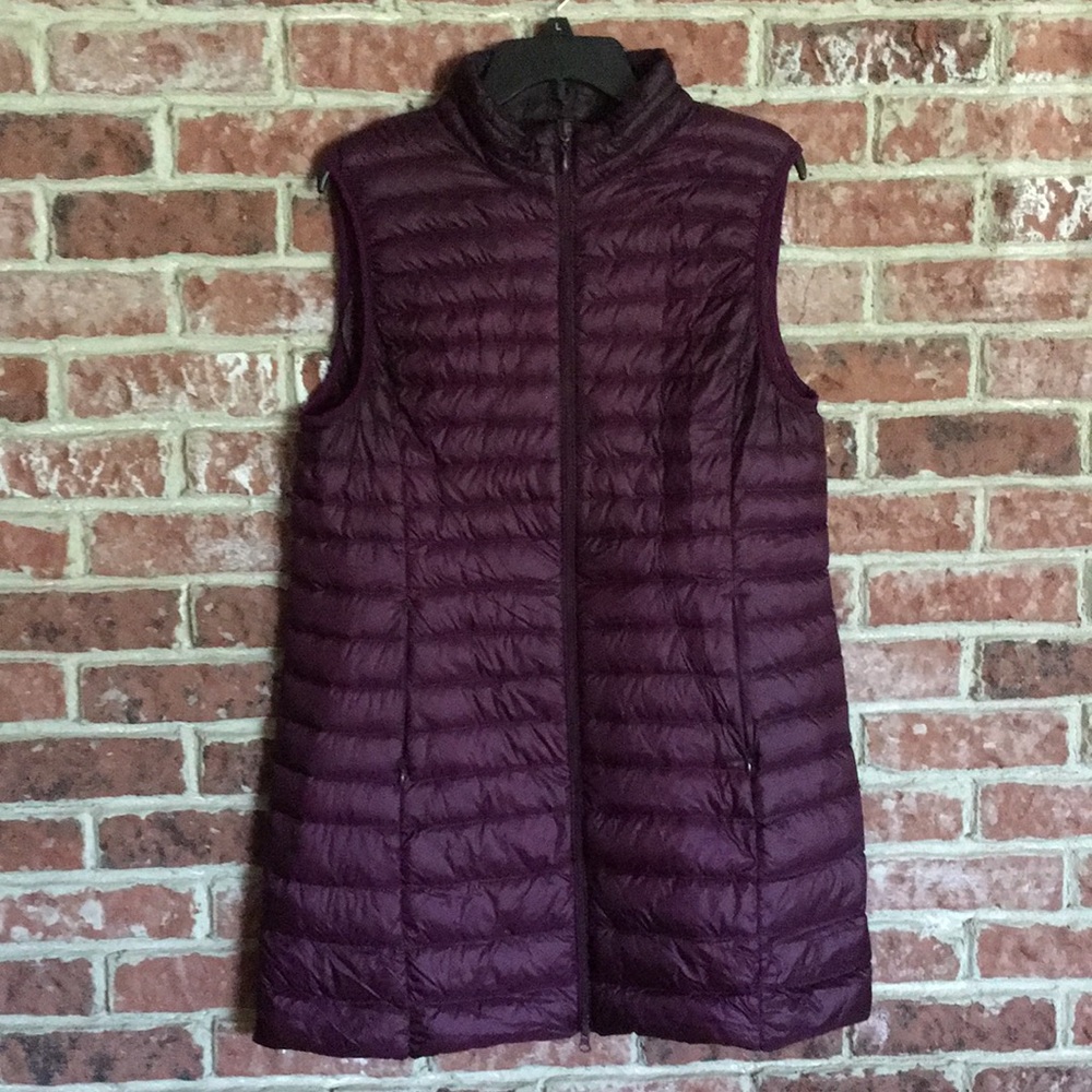 Long Down Vest